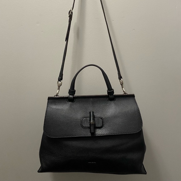 PRELOVED GUCCI BAMBOO DAILY TOP HANDLE TWOWAY SHOULDER BAG - Picture 11 of 16